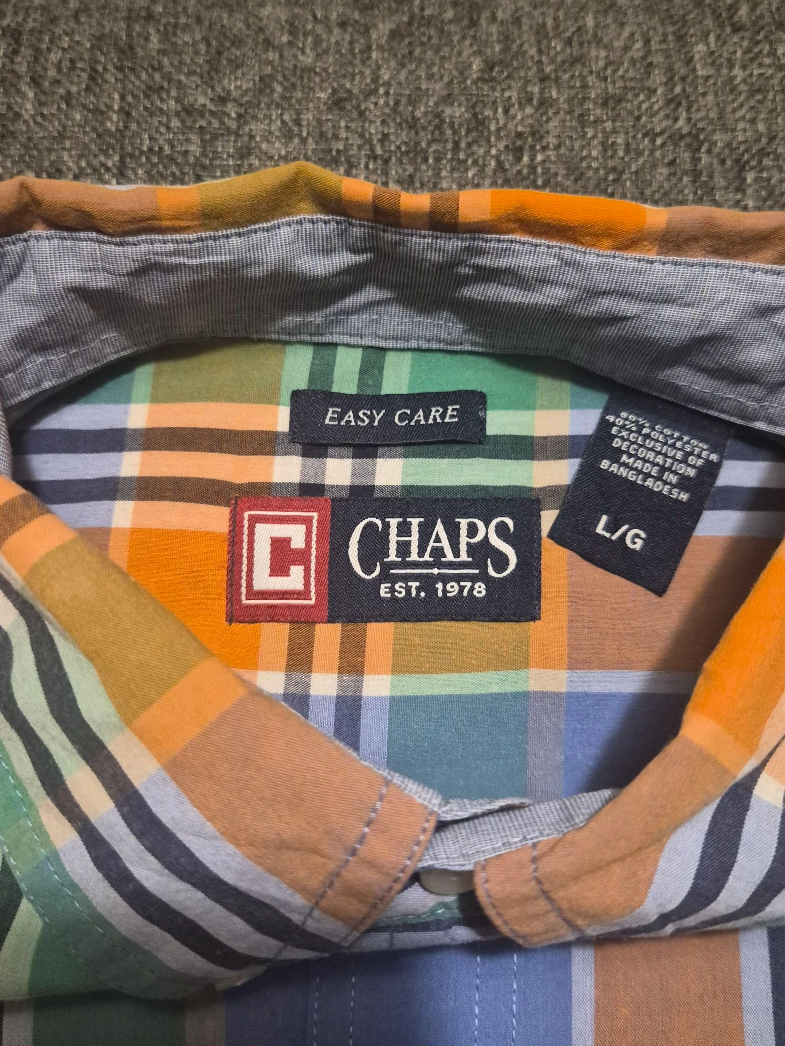 Chaps shirt like new L – photo 5